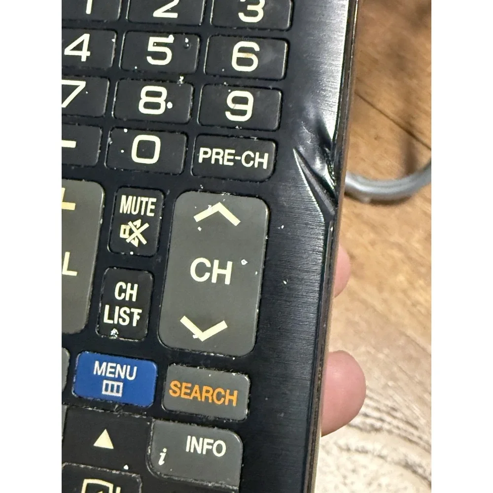 OEM SAMSUNG Smart TV QWERTY Keyboard Remote Control BN59-01134B, Good Condition